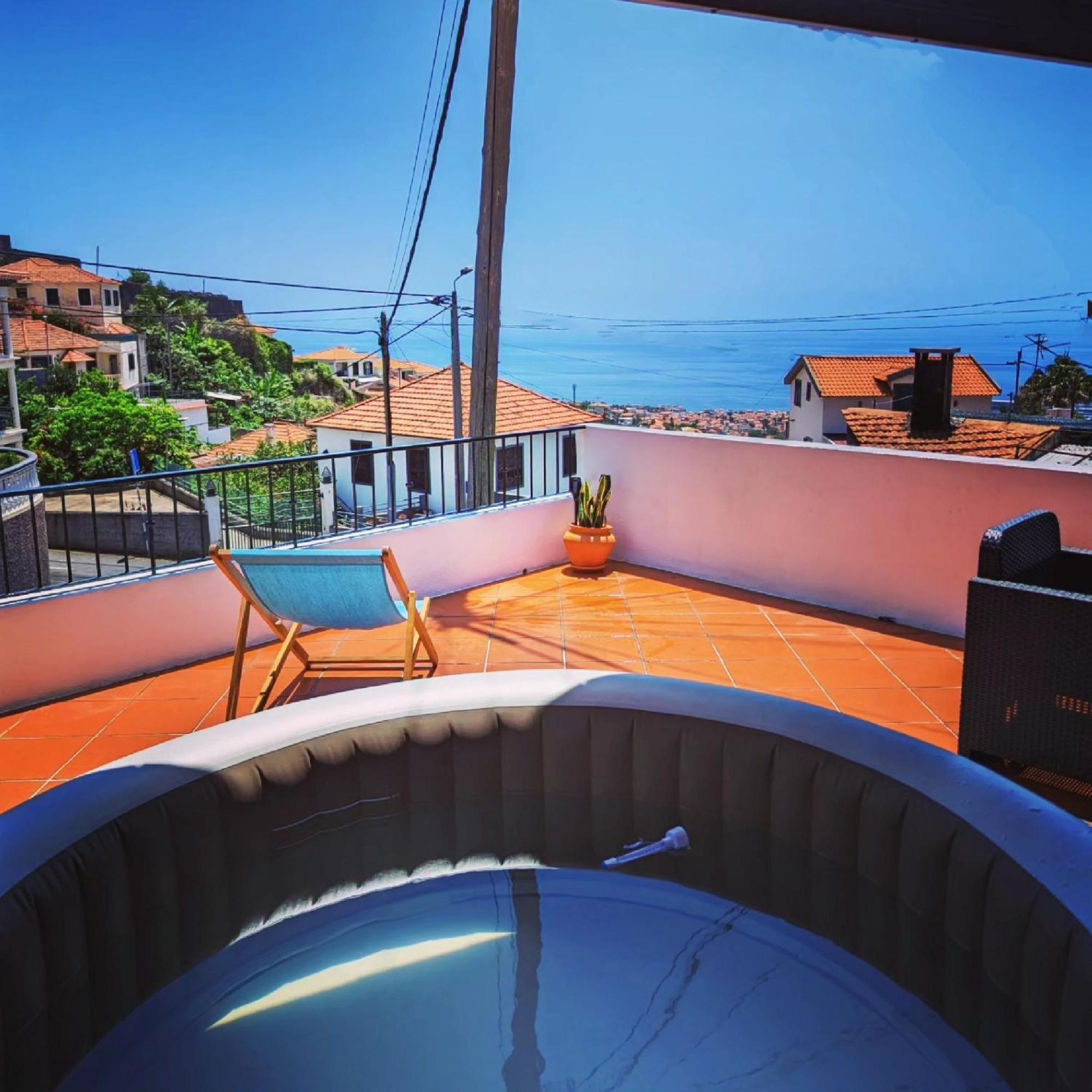 Casa Ascencao, Vista Mar Madeira Villa ฟุงชาล ภายนอก รูปภาพ